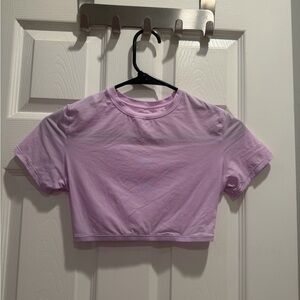 SKIMS FITS EVERYBODY SUPER CROP SUGAR PLUM SMALL